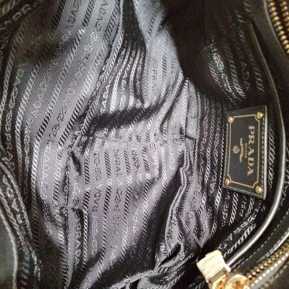 Prada Hand Bag Black Nylon mon650-102925 - Picture 11 of 16